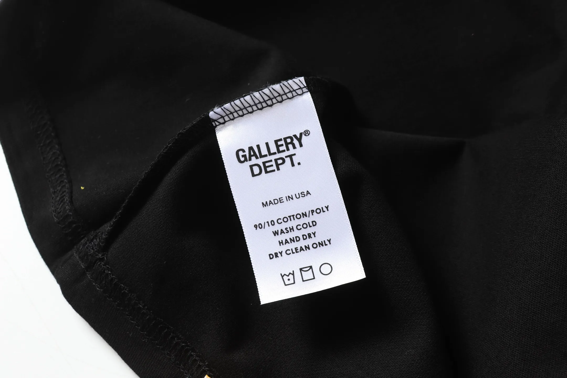 GALLERY.DEPT Summer new short-sleeved model number: D3311P110 Color: black Size: S M L XL